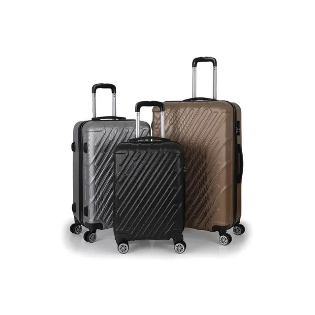 Lagaminas Karl Voyager V215 MCS, smėlio spalvos, L dydis