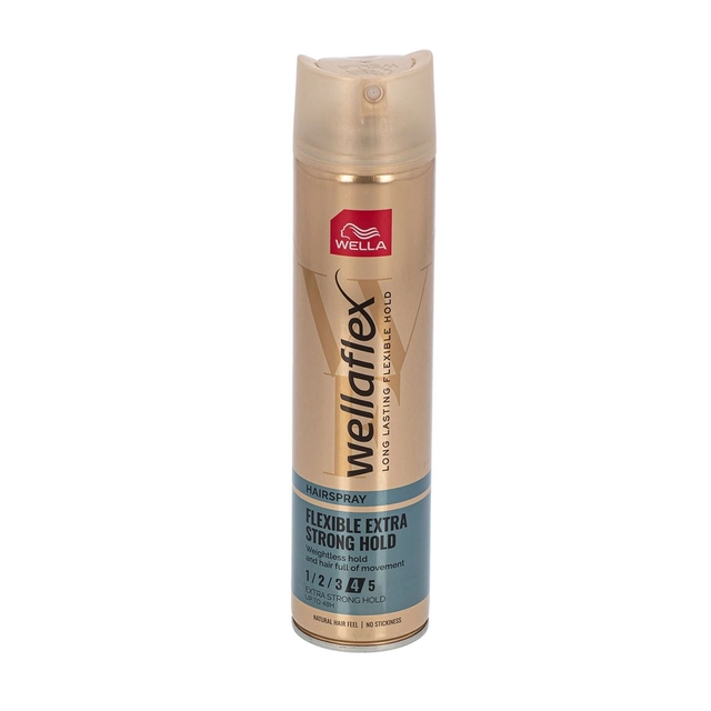 Plaukų lakas WELLAFLEX INVISIBLE HOLD, 250 ml