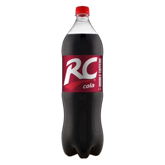 Sparkling drink RC COLA DOUBLE CAFFEINE, 1,5 l