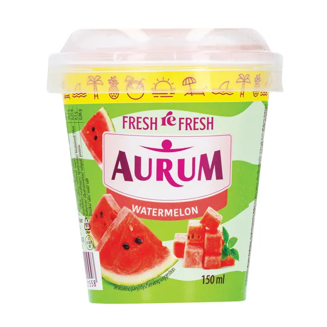 Watermelon flavored sorbet AURUM, 85 g / 150 ml