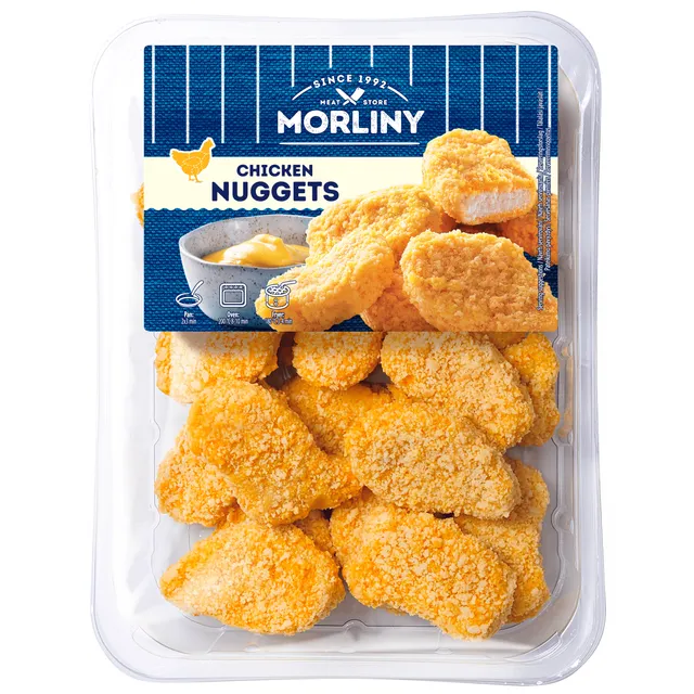 Kepti vištienos kepsneliai džiūvėsėliuose MORLINY, 350 g