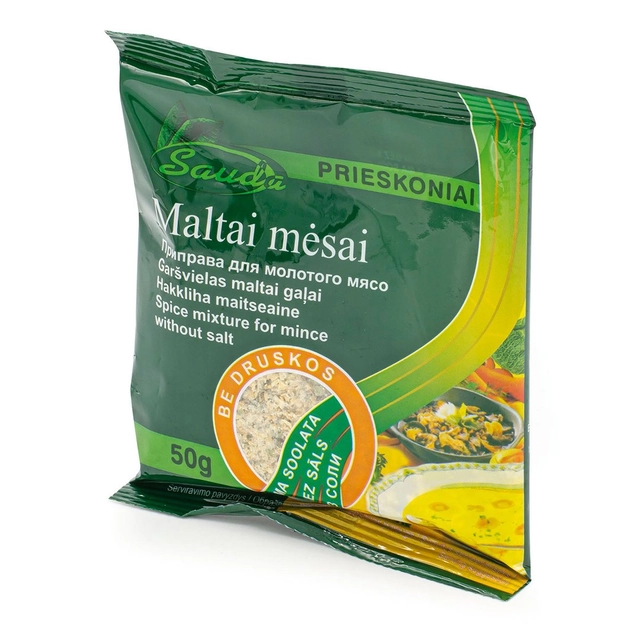 Maltos mėsos prieskoniai (be druskos) SAUDA, 50 g