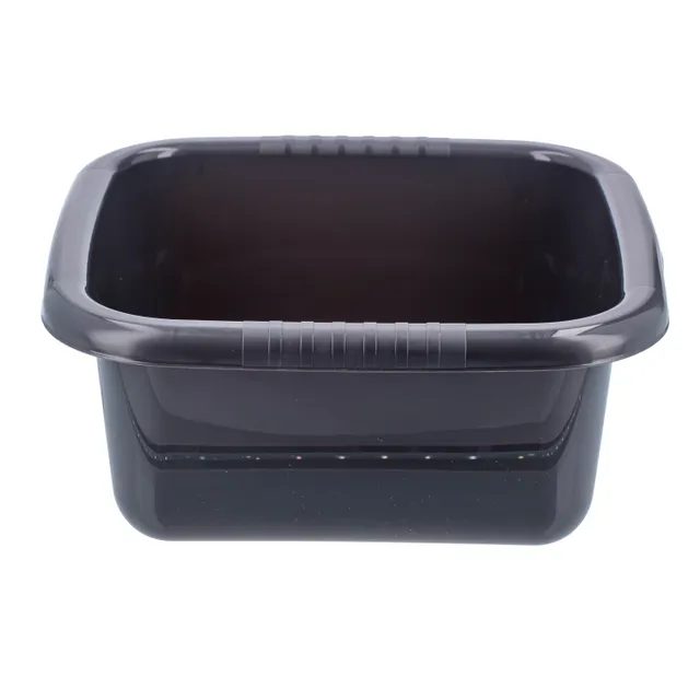 Plastikinis dubuo, pilkas, 4 L