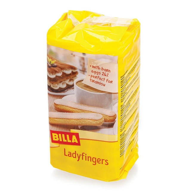 Biskvitiniai piršteliai BILLA, 400 g