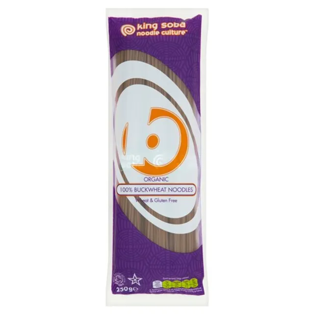 Ekologiški grikių makaronai KING SOBA, 250 g