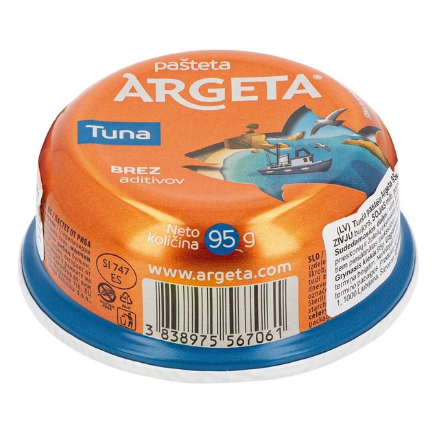 Tuno paštetas ARGETA, 95 g