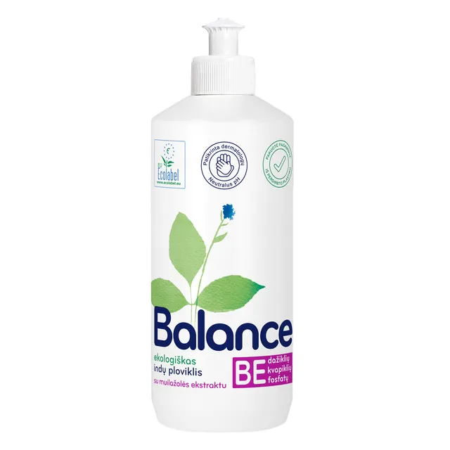 Dishwashing liquid with soapwort BALANCE, 450 ml