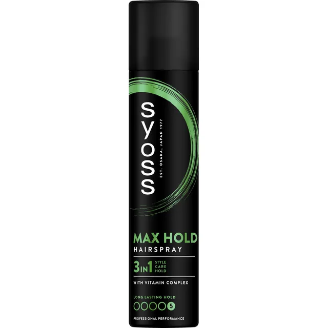 Plaukų lakas SYOSS MAX HOLD, 300 ml