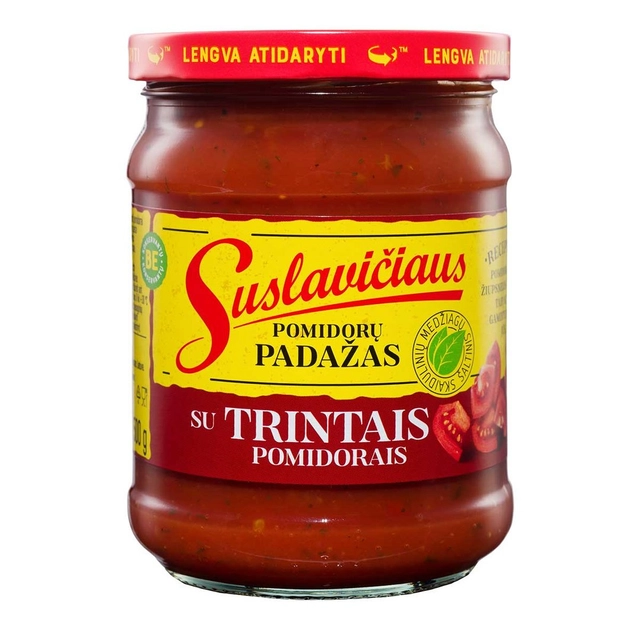 Соус из crushed томатов SUSLAVIČIAUS, 500 г