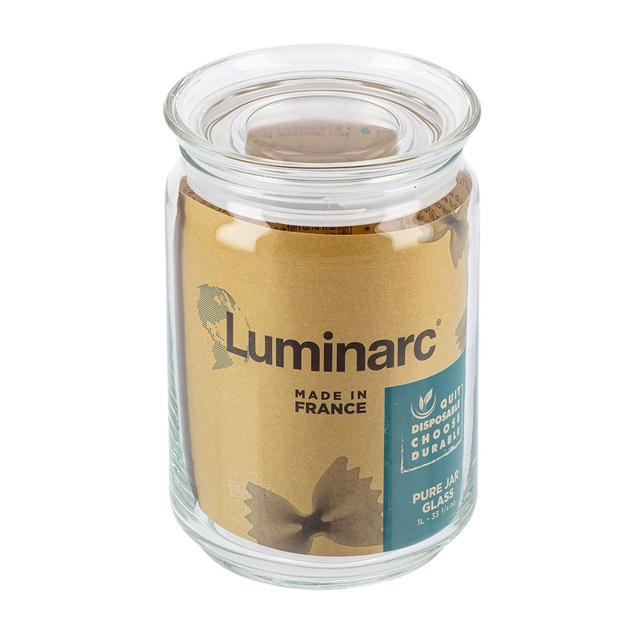 Indas biriems produktams PURE JAR GLASS 1 l