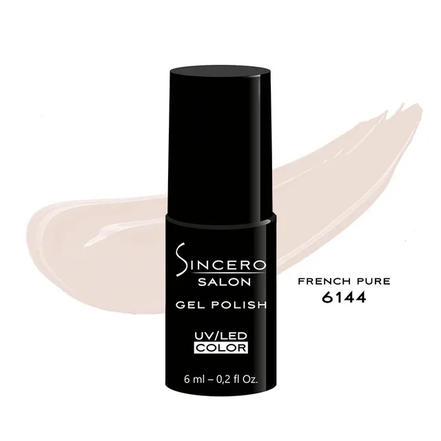 Gelinis nagų lakas SINCERO SALON French pure, 6 ml 6144