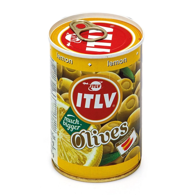 Žaliosios alyvuogės su citrinų įdaru ITLV, 300 g