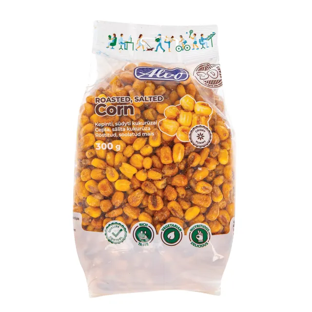 Kepti, sūdyti kukurūzai ALVO, 300 g