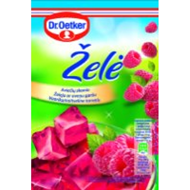 Želė aviečių skonio DR. OETKER, 72 g