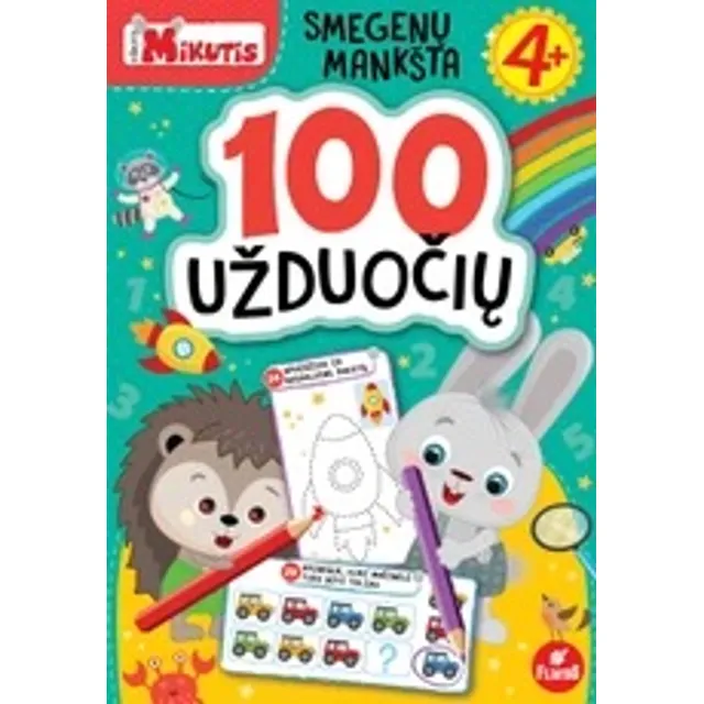 Knyga 100 UŽDUOČIŲ NUO 4 METŲ K. PACEVIČIENĖ