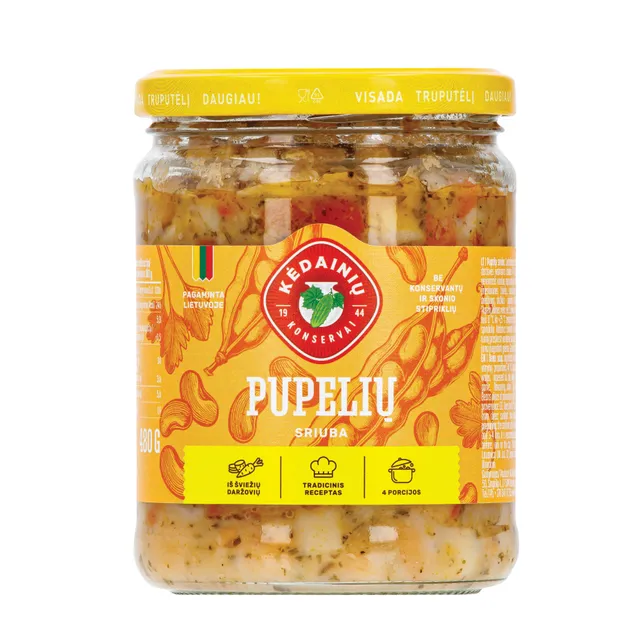 Pupelių sriuba KĖDAINIŲ, 480 g
