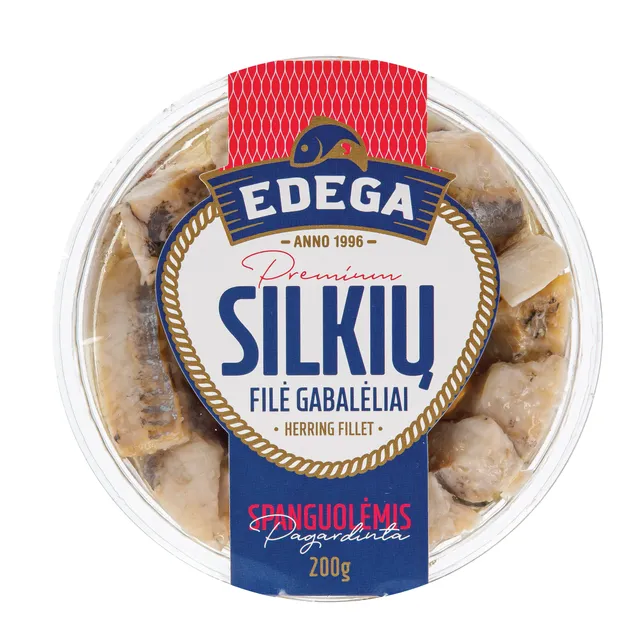 Филе сельди с клюквой EDEGA, 200 г