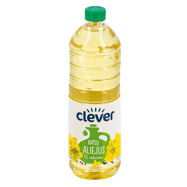 Rapsų aliejus CLEVER, 1 l
