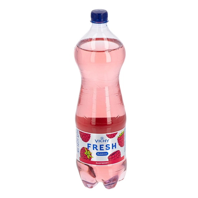 Gazuotas gaivusis gėrimas VICHY FRESH BUBBLES AVIEČIŲ, 1,5 l
