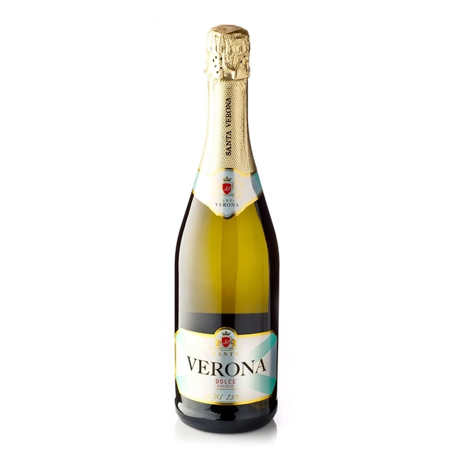 Saldus gazuotas fermentuotas gėrimas SANTA VERONA (7,5%), 750 ml
