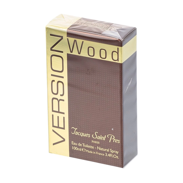 Tualetinis vanduo vyrams JACQUES SAINT PRES VERSION WOOD, 100 ml