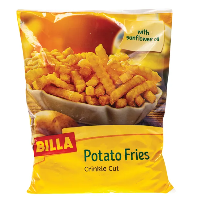 Šaldytos bulvytės CRINKELS BILLA, 750 g