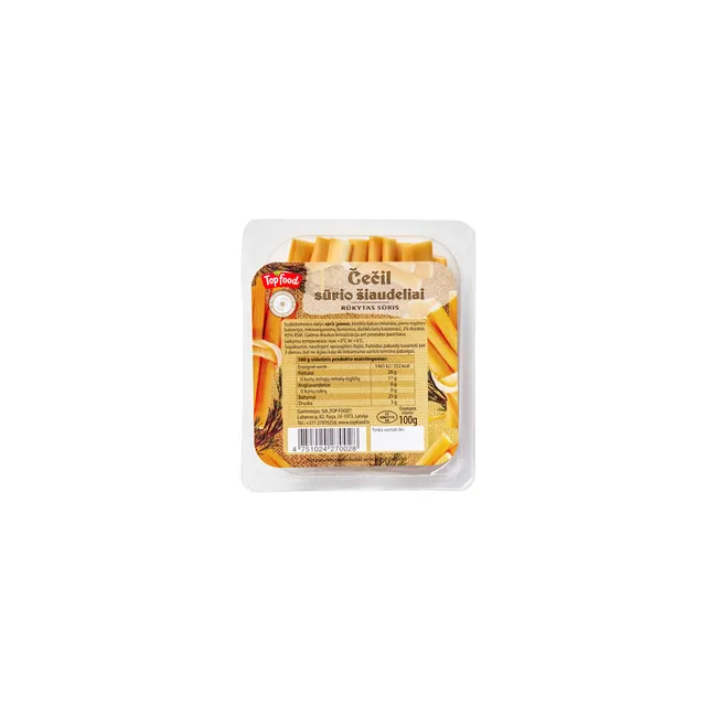 Smoked cheese straws ČEČIL, 100 g