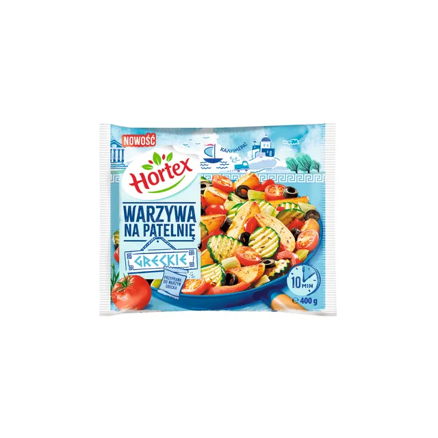 Frozen Greek Vegetables for Cooking HORTEX, 400 g