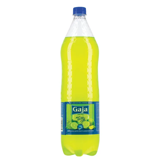 Gazuotas egzotinių vaisių skonio gaivusis gėrimas GAJA, 1,5 l