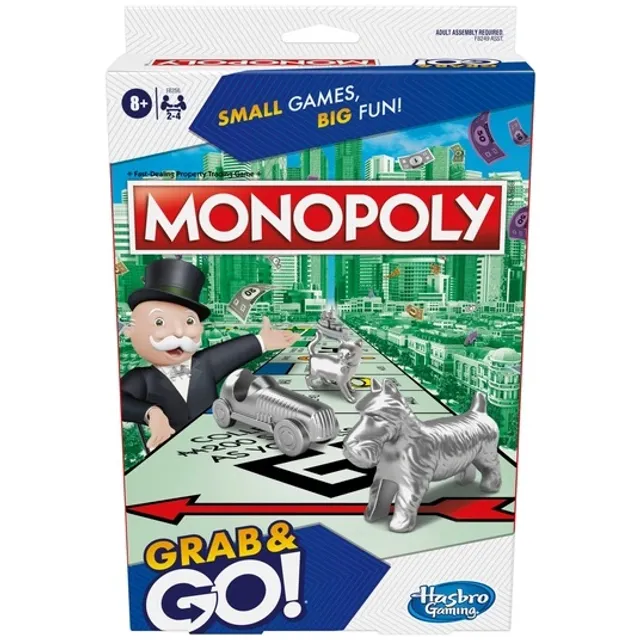 Kelioninis žaidimas Monopolis HAS GRAB&GO