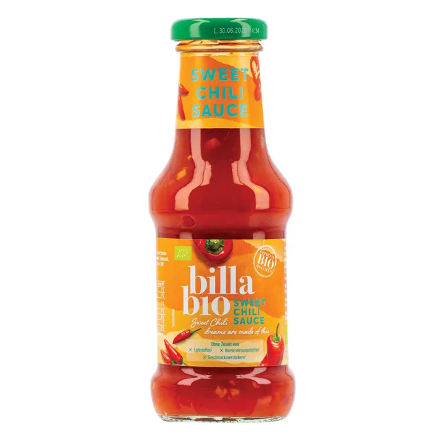 Saldžiarūgštis padažas BILLA BIO, 250 ml
