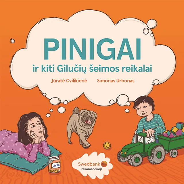 Knyga PINIGAI IR KITI GILUČIŲ ŠEIMOS REIKALAI