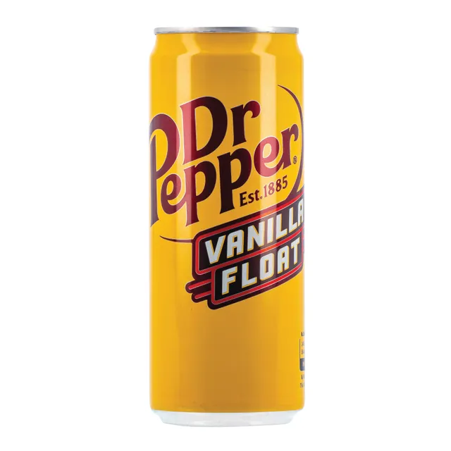Sparkling drink DR. PEPPER VANILLA FLOAT, 330 ml