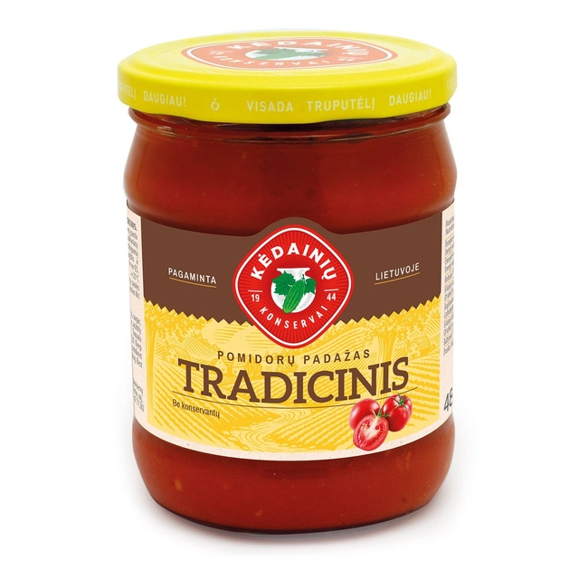 Tomato sauce KĖDAINIŲ TRADICINIS, 480 g