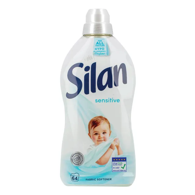 Fabric softener SILAN Sensitive 64 washes 1.408 l