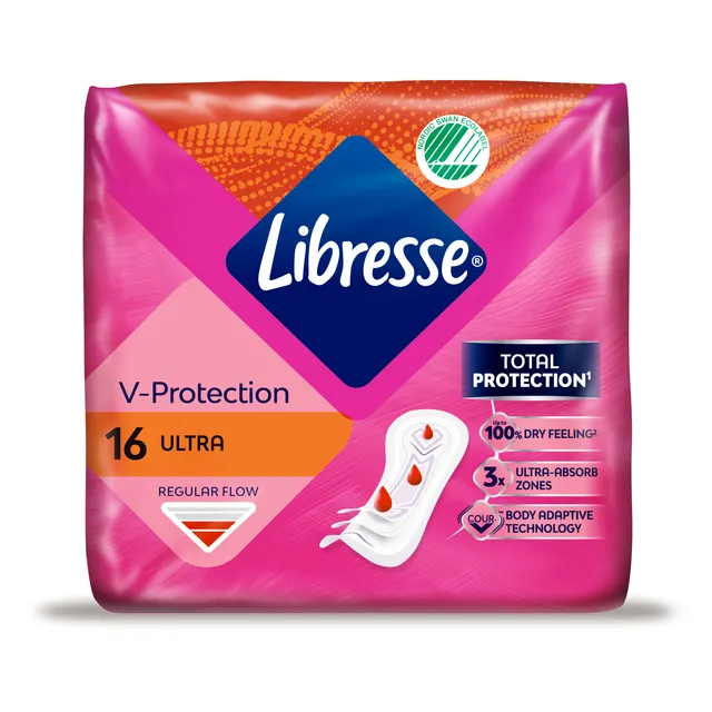 Paketai LIBRESSE ULTRA NORMAL, 16 vnt.