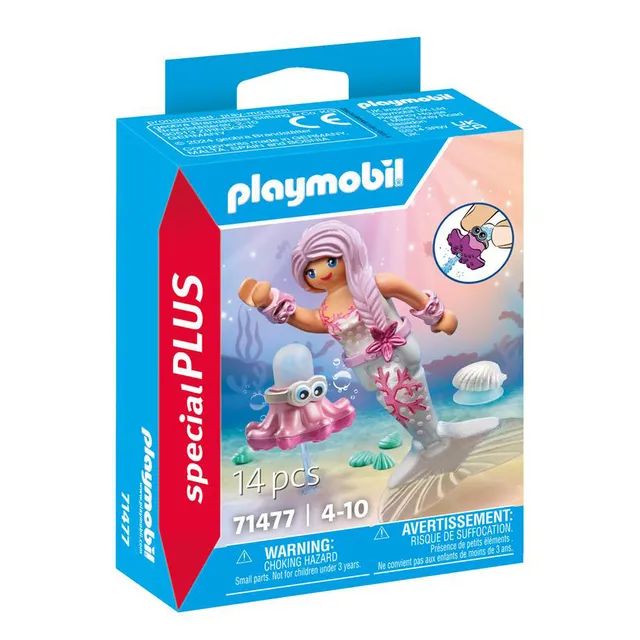 Žaidimas undinėlė su purškiančiu aštuonkoju PLAYMOBIL