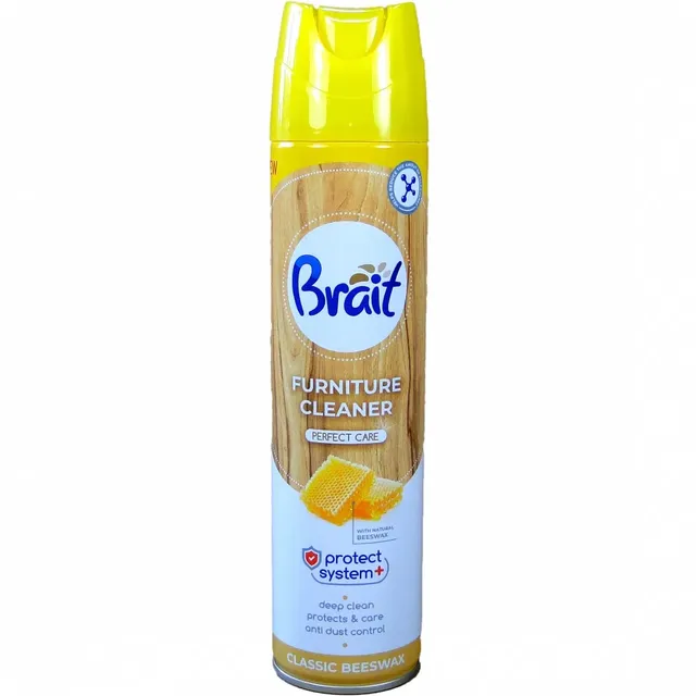 Baldų valiklis su vašku BRAIT CLASSIC, 300 ml
