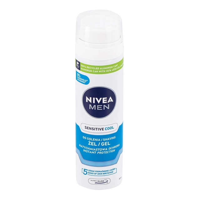Skutimosi žėlė jautriai odai NIVEA MEN COOLING, 200 ml