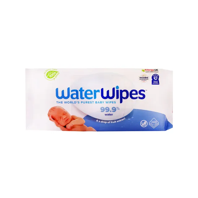 Влажные салфетки для детей WATERWIPES, 48 шт.