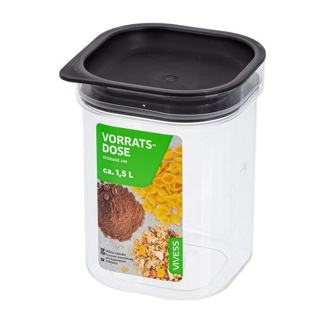 Maisto laikymo indas VIVESS, 1,5 l