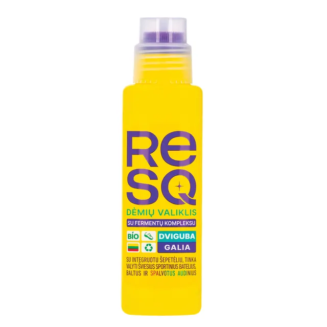 Dėmių valiklis su šepetėliu RESQ, 200 ml