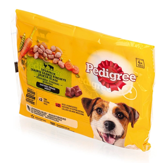 Набор консервов для собак PEDIGREE ADULT, 400 г