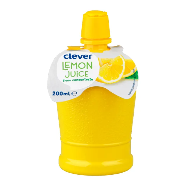 Lemon juice concentrate CLEVER, 200 ml