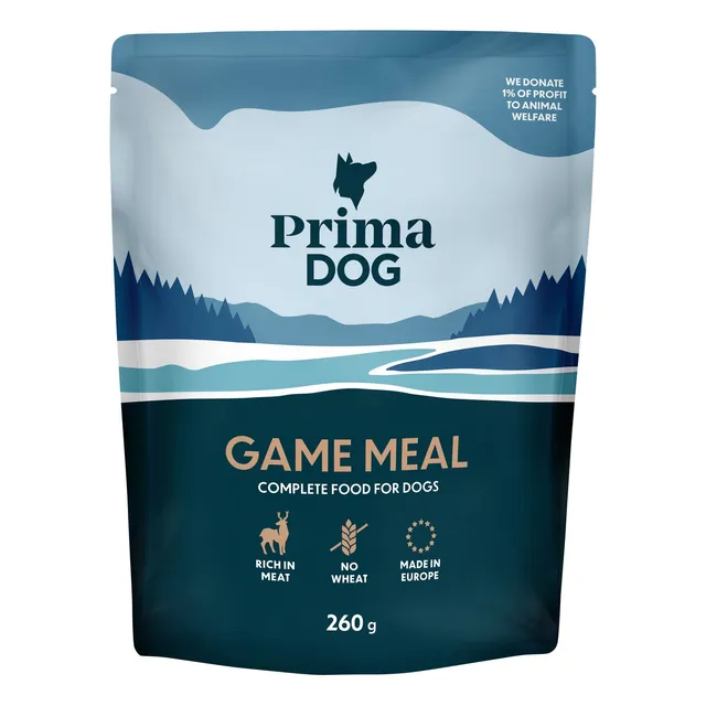 Žvėrienos ėdalas PRIMA DOG, 260 g