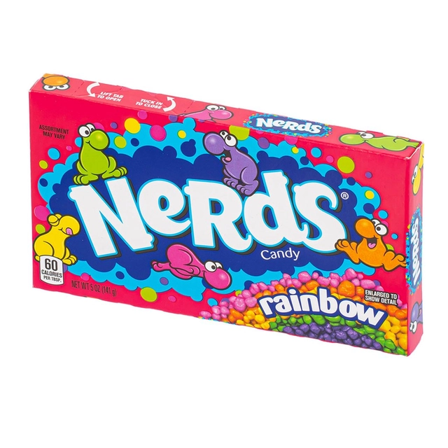 Kramtomi saldainiai RAINBOW NERDS, 141.7 g