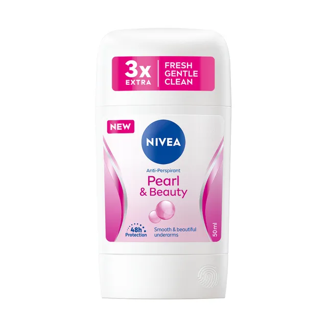 Pieštukinis antiperspirantas moterims NIVEA PEARL & BEAUTY, 50 ml
