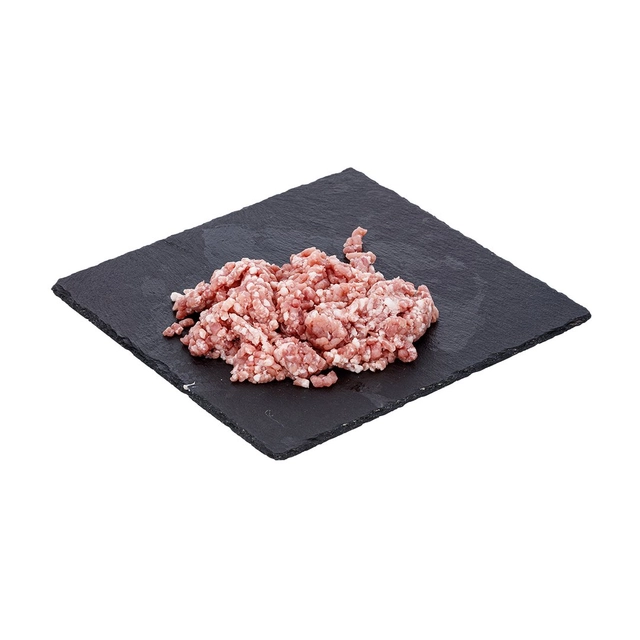 Minced pork fat content not more than 35%