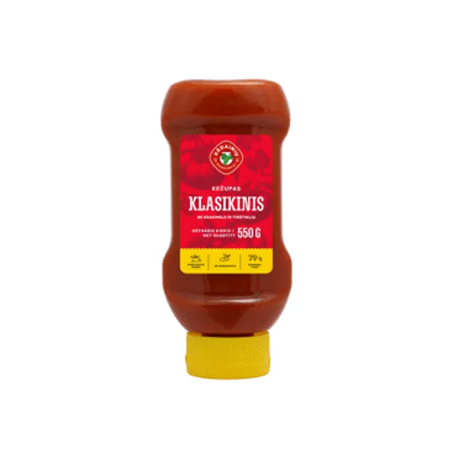 Classic ketchup KĖDAINIŲ, 550 g