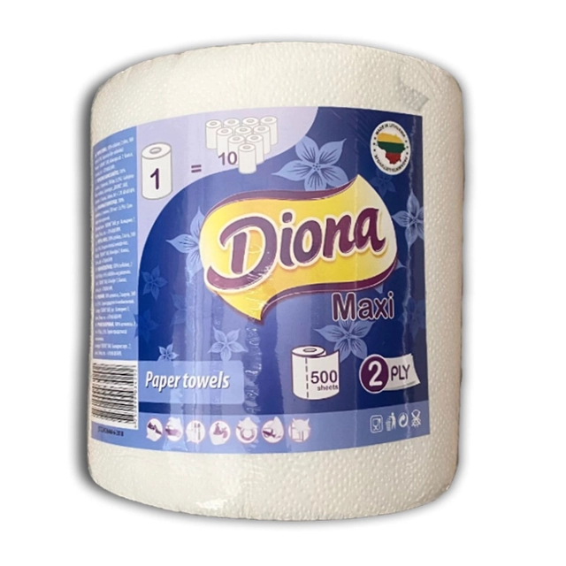 Popierinis rankšluostis DIONA (2 sluoksnių), 1 vnt.